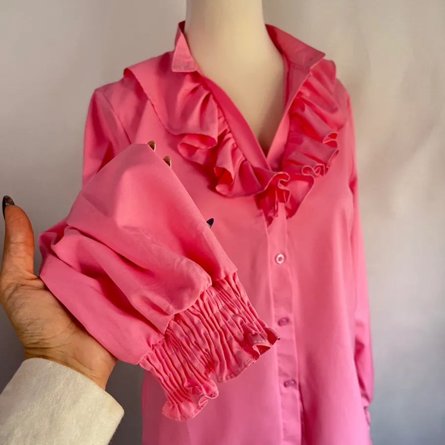 شومیز صورتی دلبر