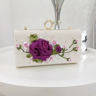 کیف مجلسی روباندوزی