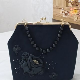 کیف مشکی مجلسی