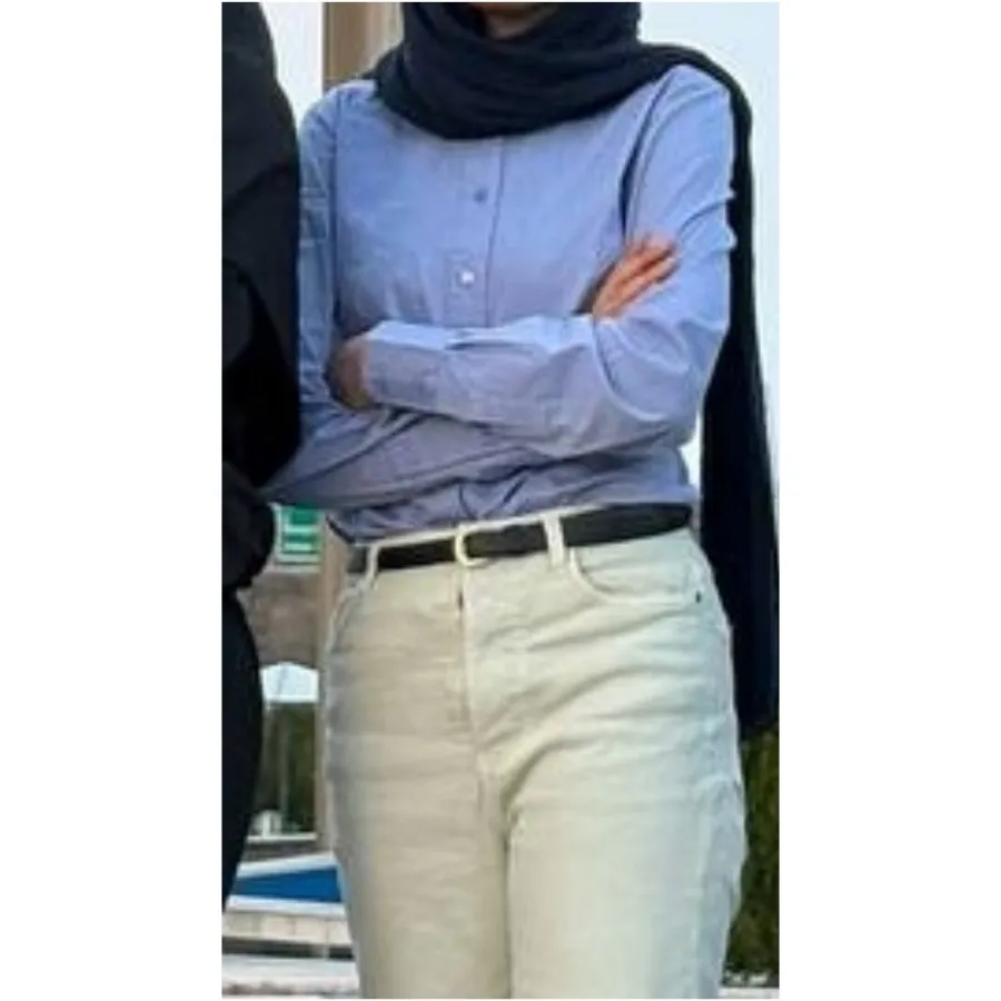 شومیز بیسیک آبی