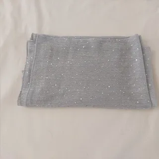 شال لمه پلیسه ای پولک دار