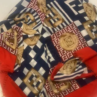 روسری سایز بزرگ نخ نخ