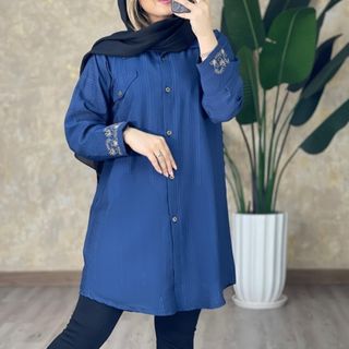 مانتو مچ گلدوزی