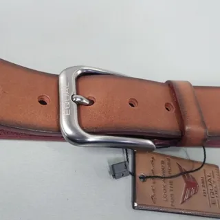 کمربند چرم ترک عسلی تیره