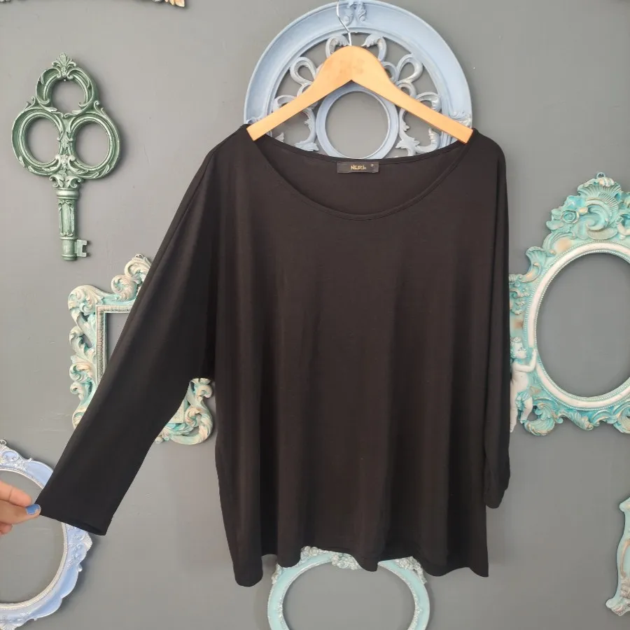 بلوز مشکی سایز بزرگ Neri