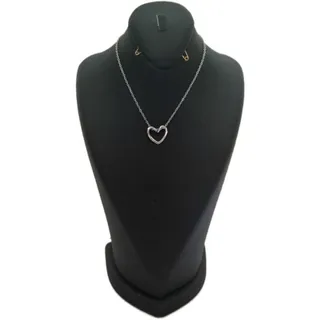 پلاک زنجیر قلب مینیمال