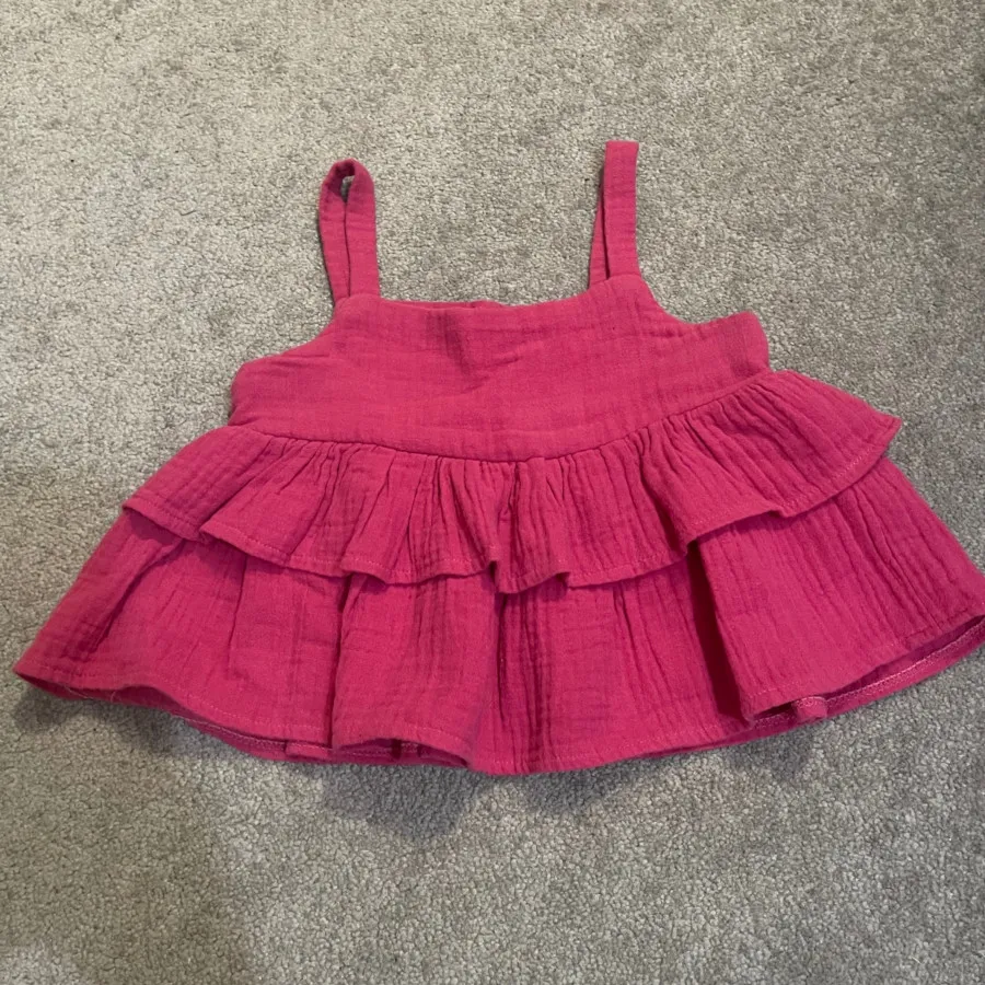 تاپ دخترانه کلوش موسلین