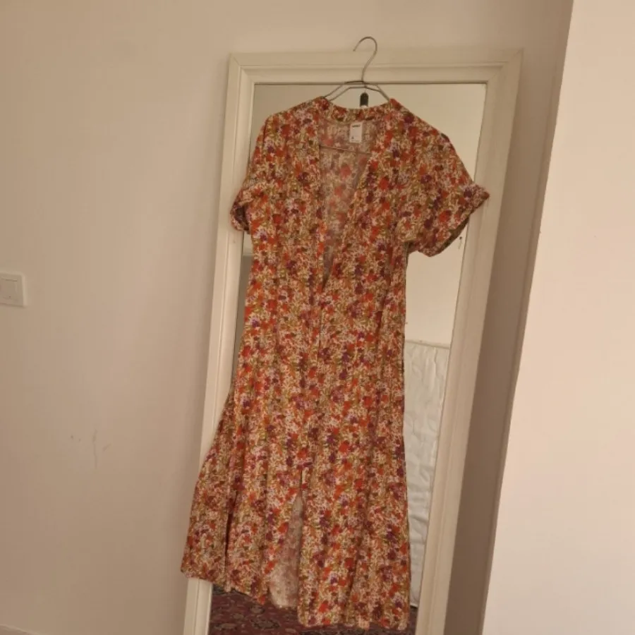 پیراهن میدی نخی