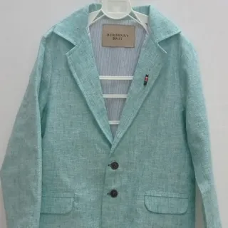 کت کتان نخ پسرانه آستردار