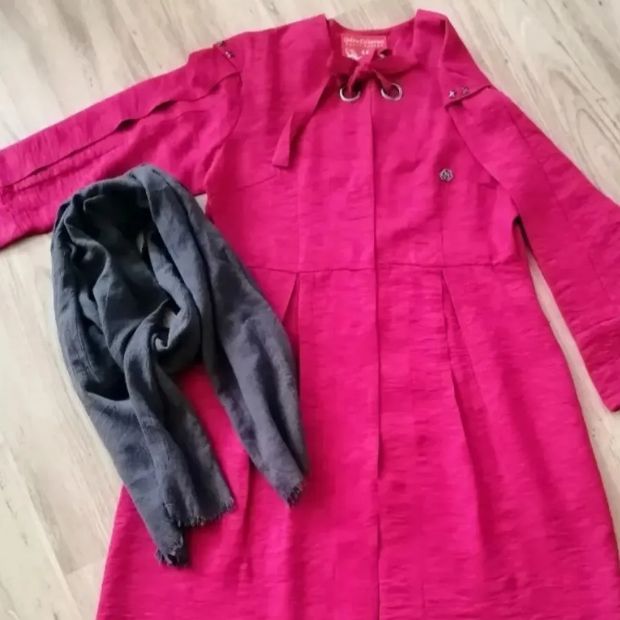 مانتو نو صورتی