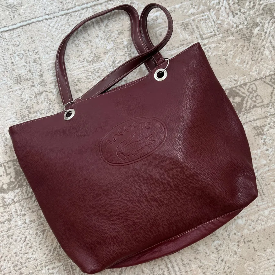 کیف جادار زنانه زرشکی