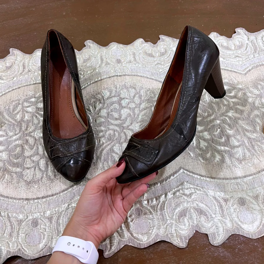 کفش مجلسی چرم