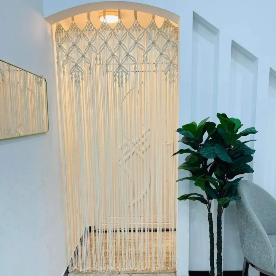 پرده مکرومه مدل آرمیتا