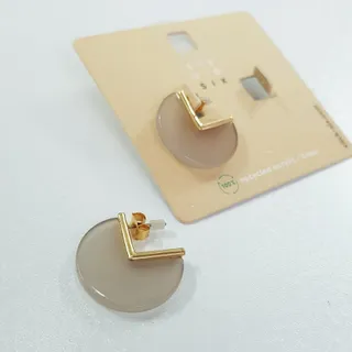 گوشواره استیل طلایی