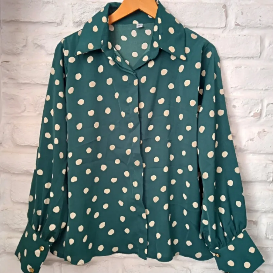 شومیز خالخالی ترندی??