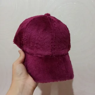 کلاه کپ مخملی