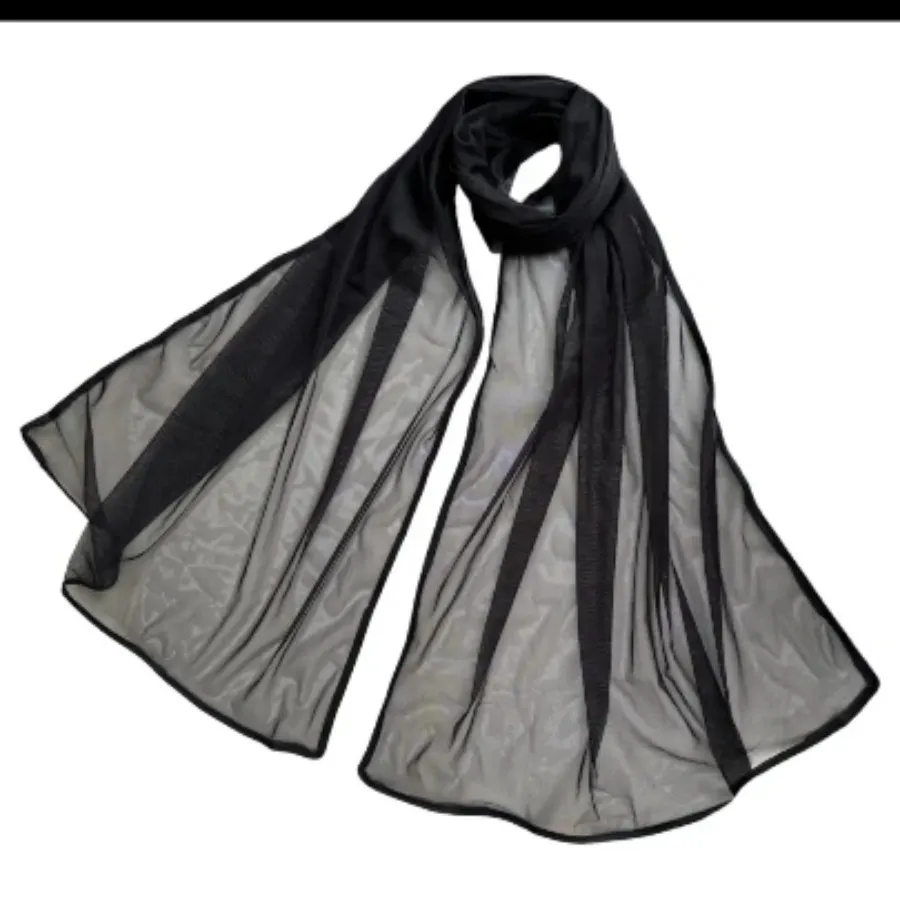 شال توری مشکی