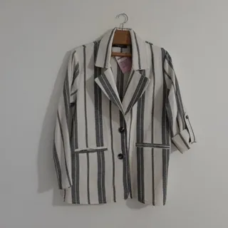 کت لینن تگ دار