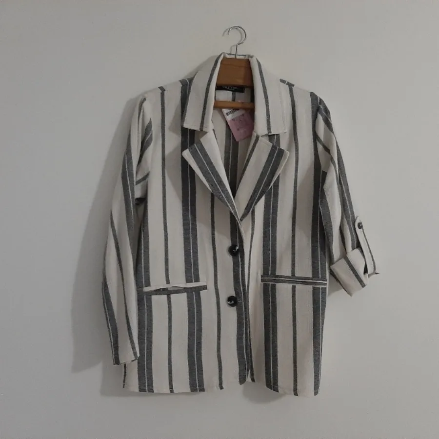 کت لینن تگ دار