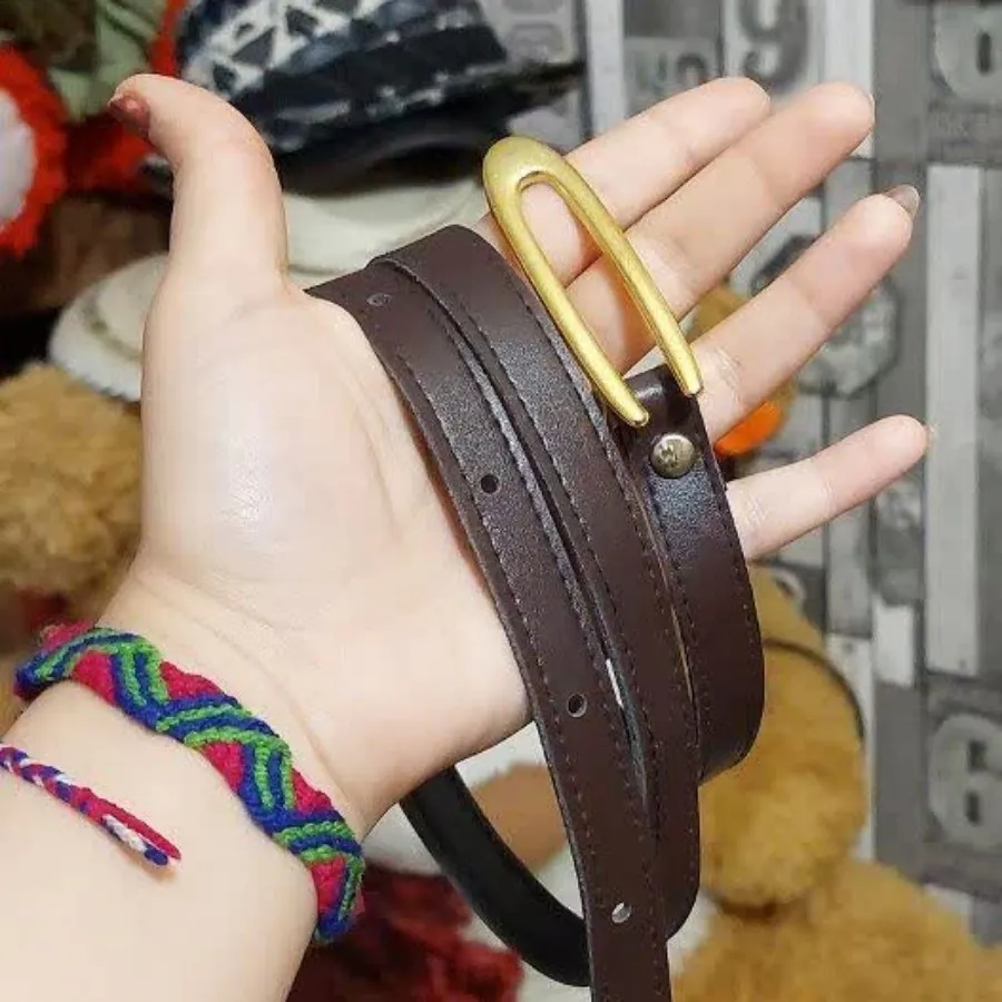 کمربند چرم نو