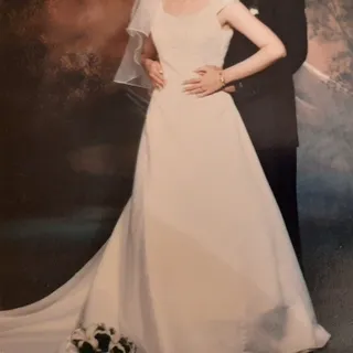 لباس عروس ساتن امریکایی