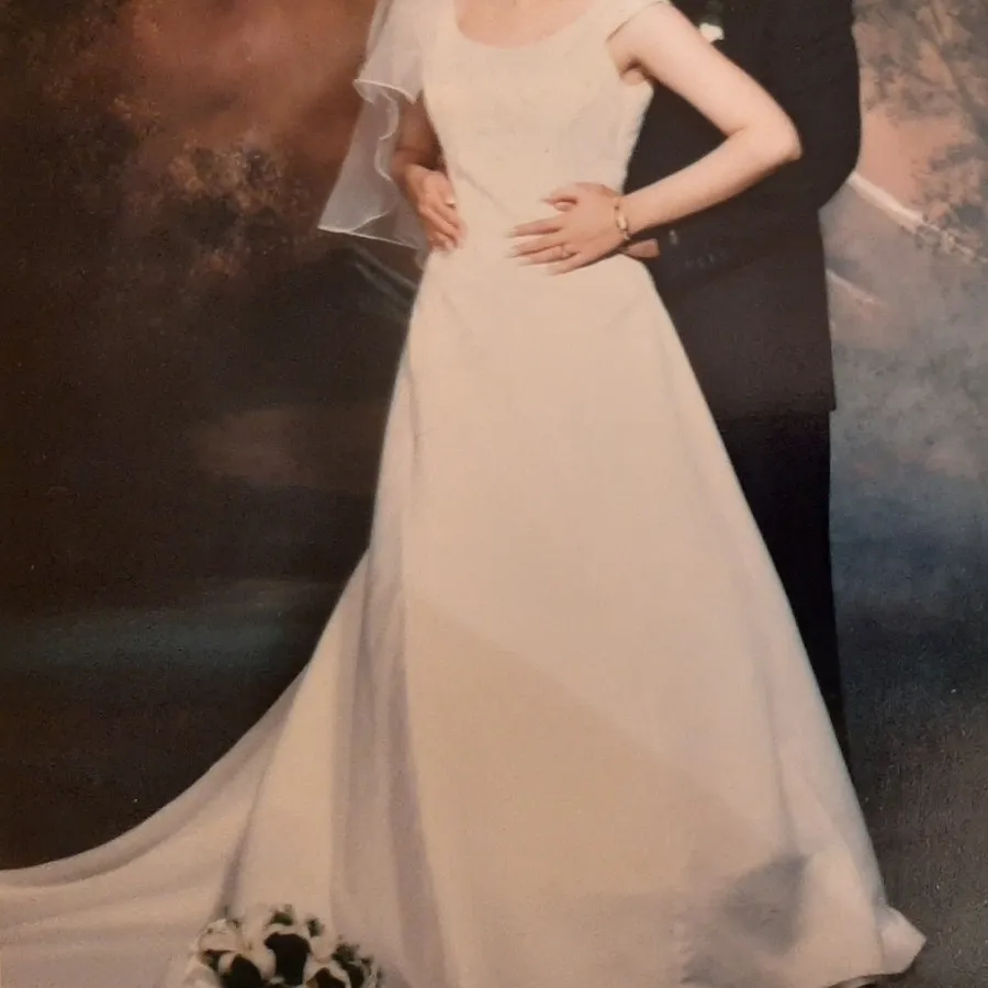 لباس عروس ساتن امریکایی