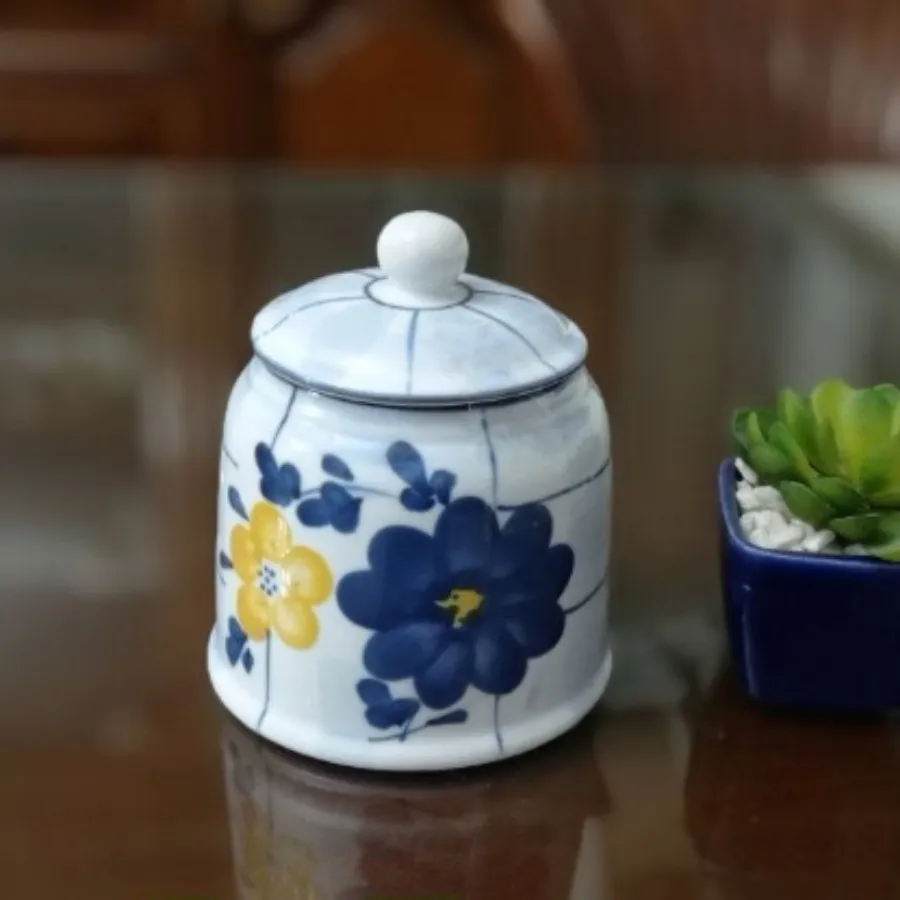 قندان پررنگ گل پنبه