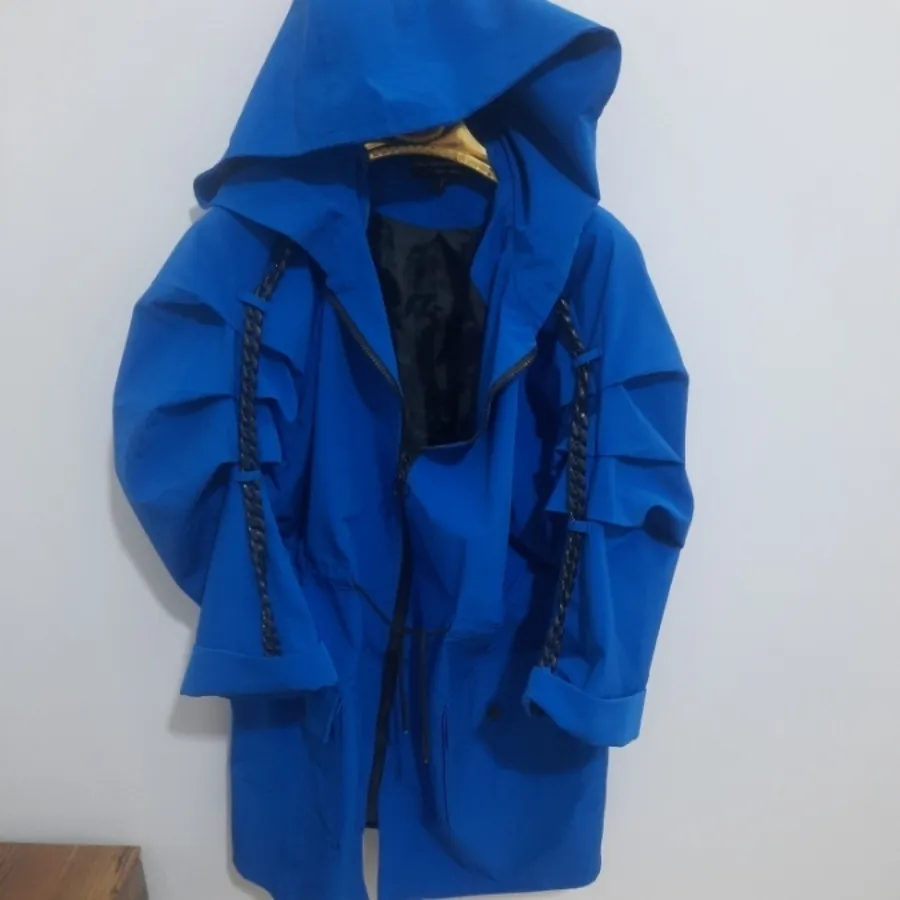 بارانی کلاه دار