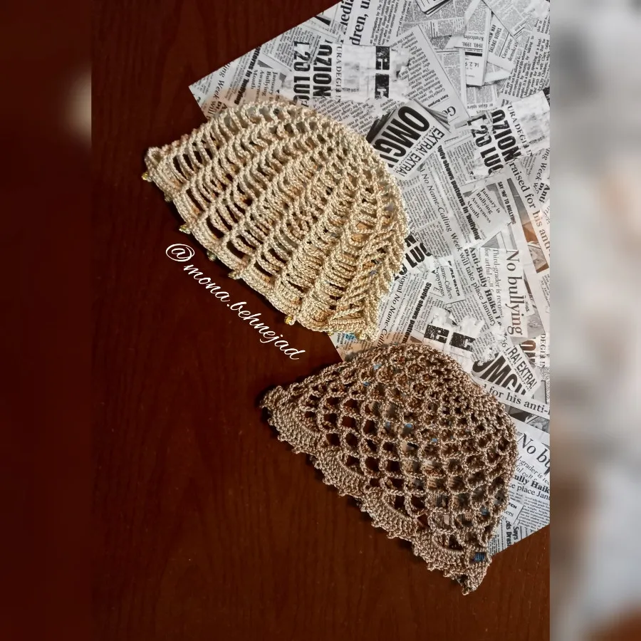 کلاه تابستانی دستبافت