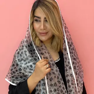 شال حریر پفکی برشکا?
