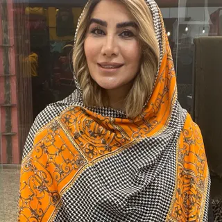 شال نخی طرح پیچازی?