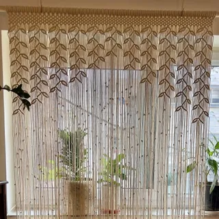 پرده مکرومه