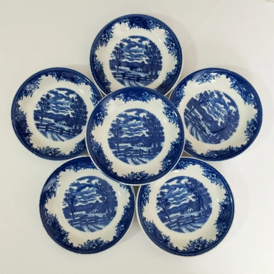 نعلبکی قلم آبی