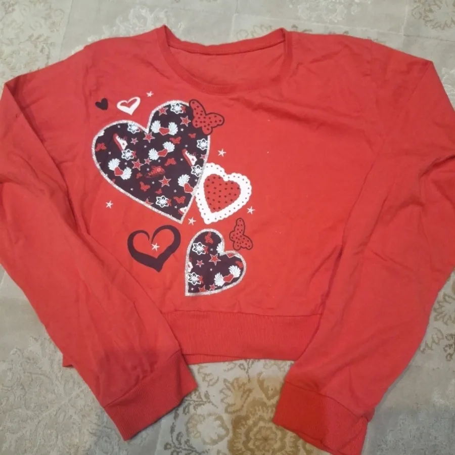 تیشرت کراپ دخترانه