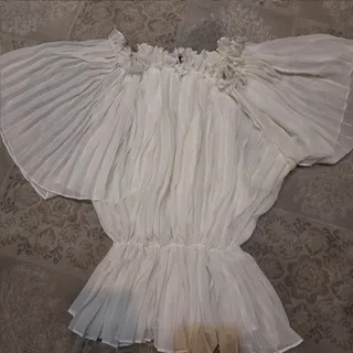 شومیز حریر پلیسه