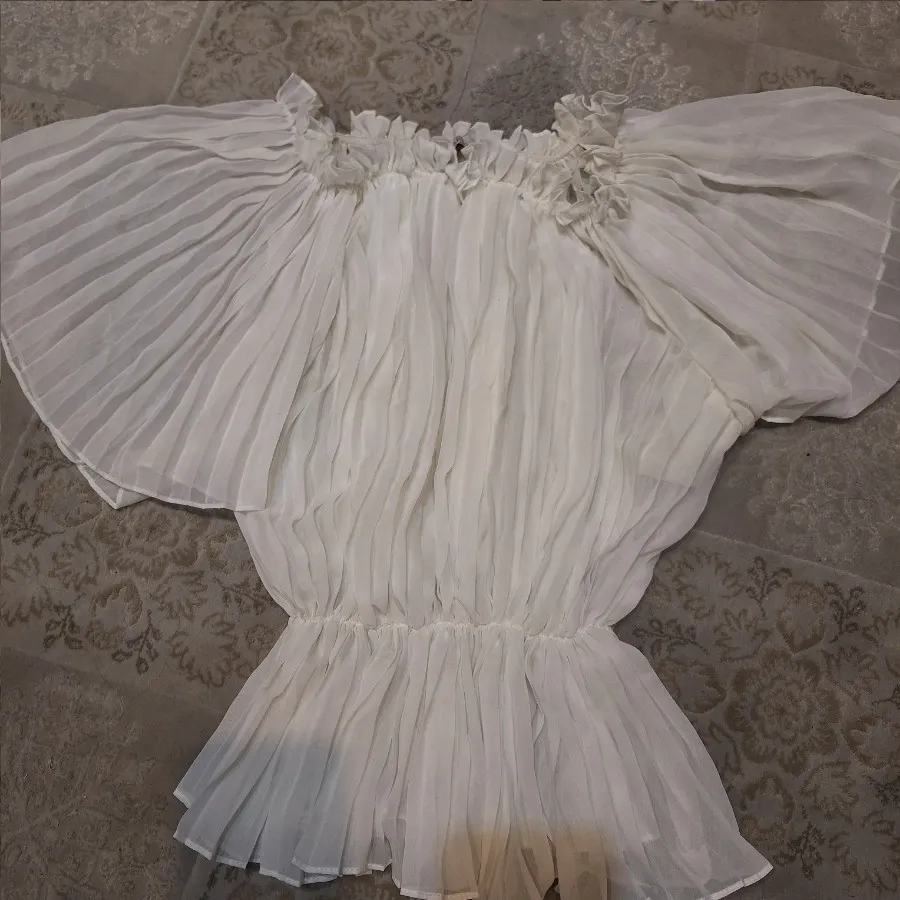 شومیز حریر پلیسه