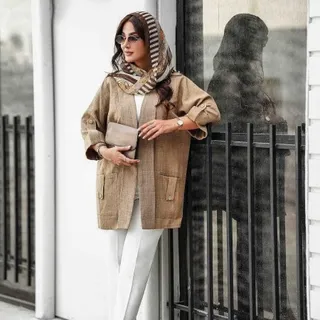 مانتوکتی یقه ارشال