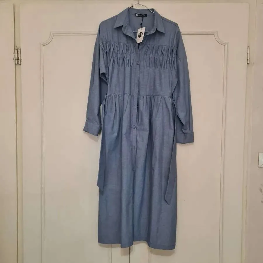 پیراهن جین کاغذی