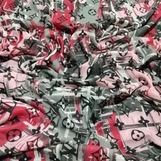 روسری لویی و زرشکی