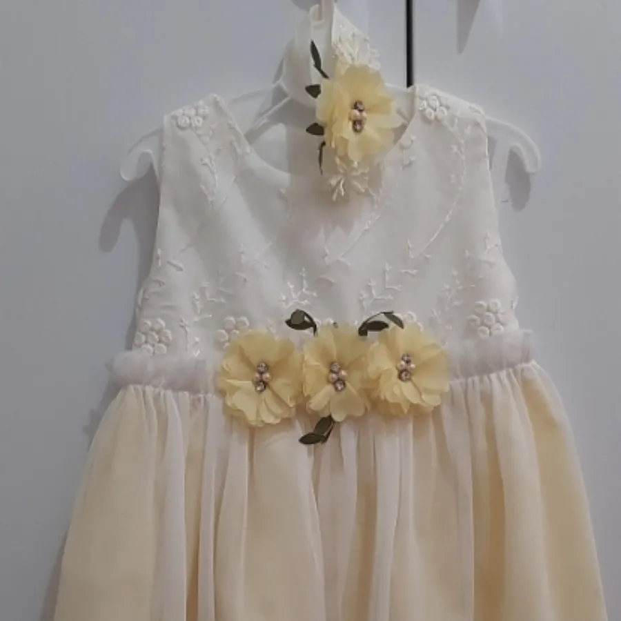 پیراهن مجلسی دخترانه باهد