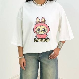 تیشرت باکسی ترند  labubu