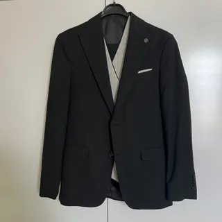 کت شلوار مشکی مردانه