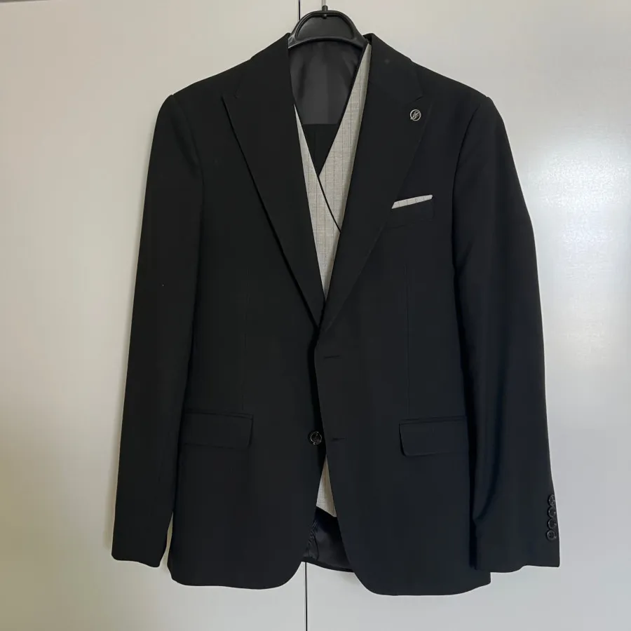 کت شلوار مشکی مردانه