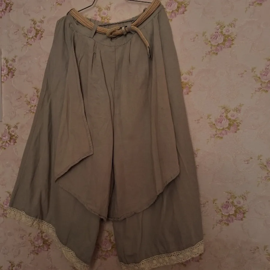 دامن شلوار کتان