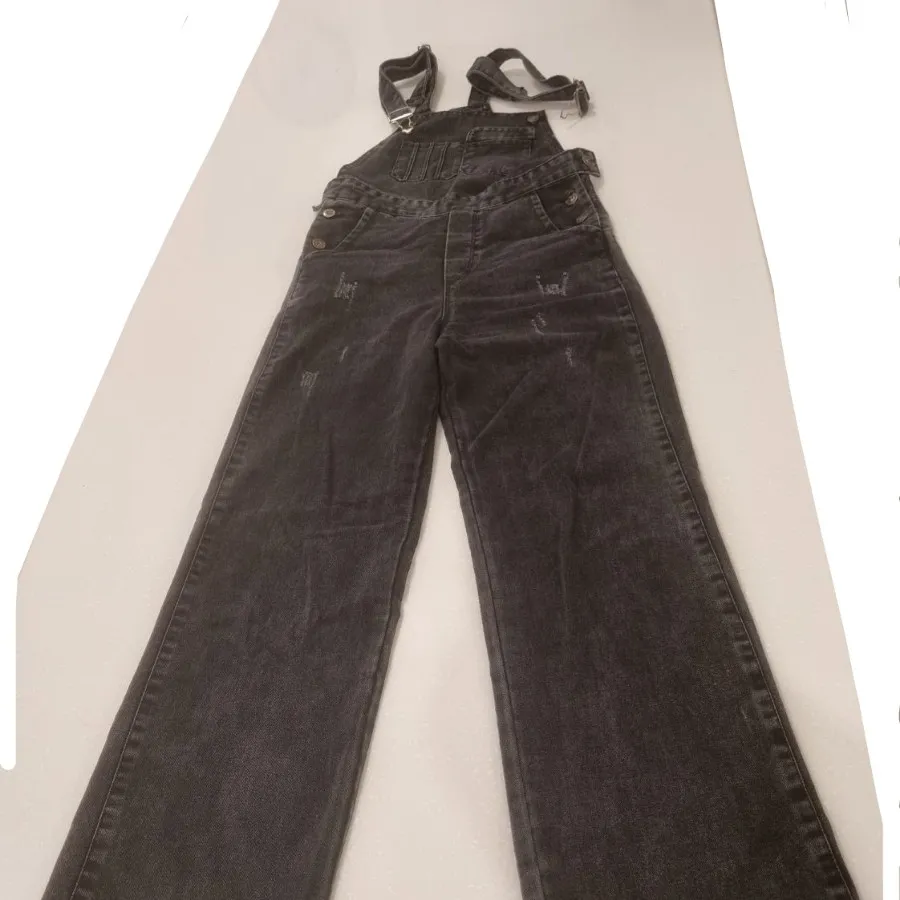 بیلر دخترانه جین ذغالی