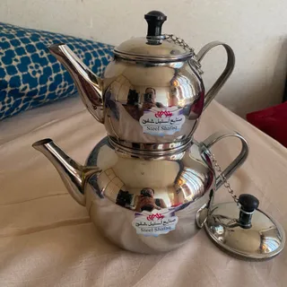 ست کتری قوری استیل نو