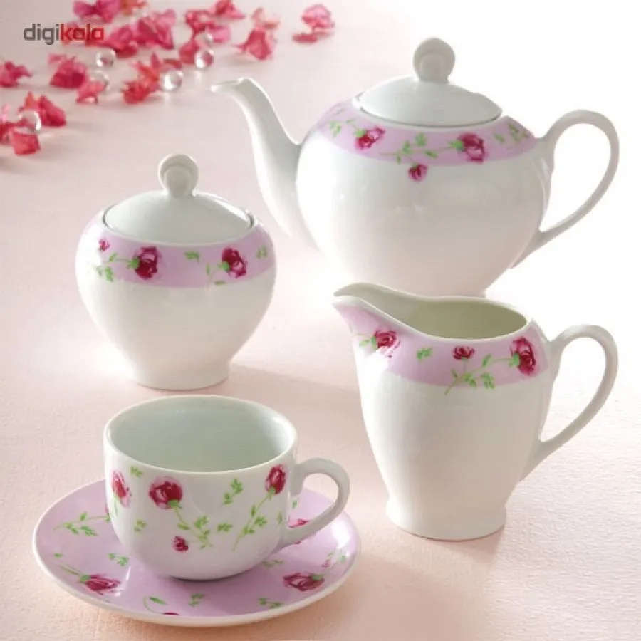 سرویس 17 پارچه چینی زرین