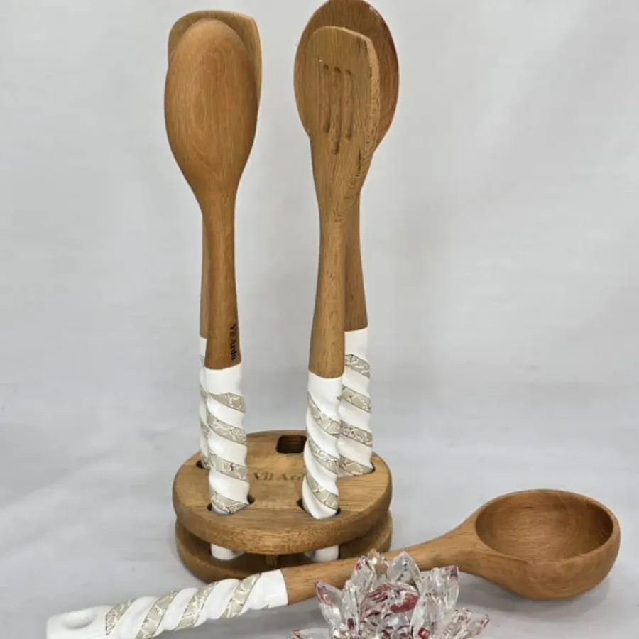 سرویس کفگیر ملاقه چوبی