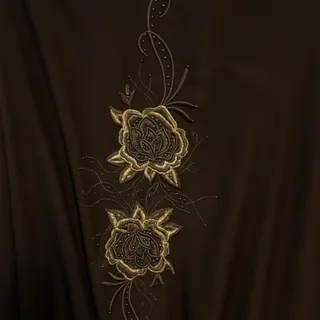 چادرمشکی گلدوزی مجلسی