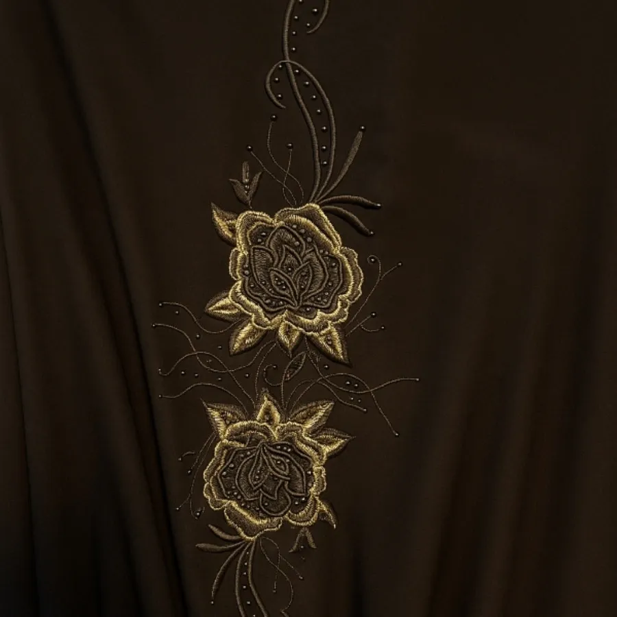 چادرمشکی گلدوزی مجلسی